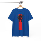 Marvel Miles Morales Spider-Man T-Shirt – Red Vertical Stripe Design | Premium Superhero Tee for Fans
