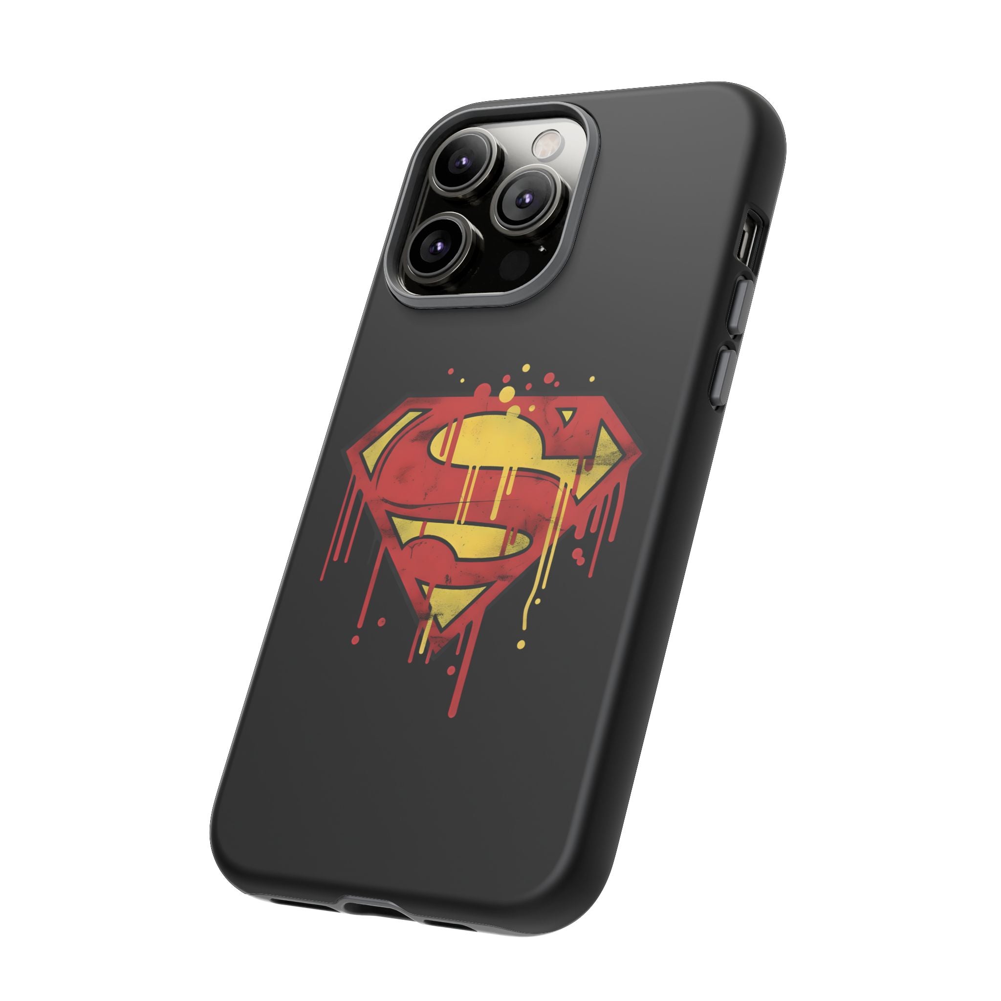 Superman Graphiti Hard iPhone Case
