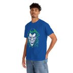 Joker Smile Graphic T-Shirt – Dark Villain Green Grin Unisex Tee