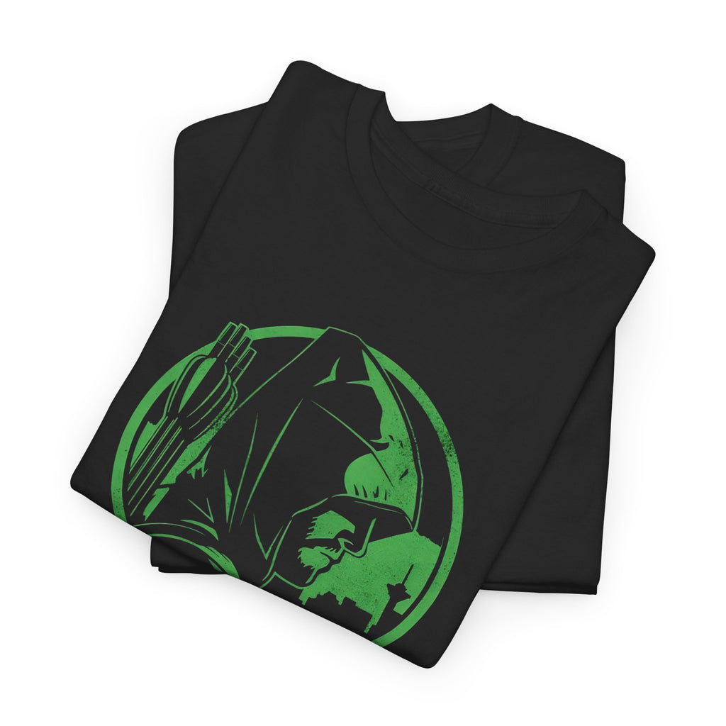 DC Green Arrow Graphic Tee — Oliver Queen - The Arrow Archer Logo T-Shirt