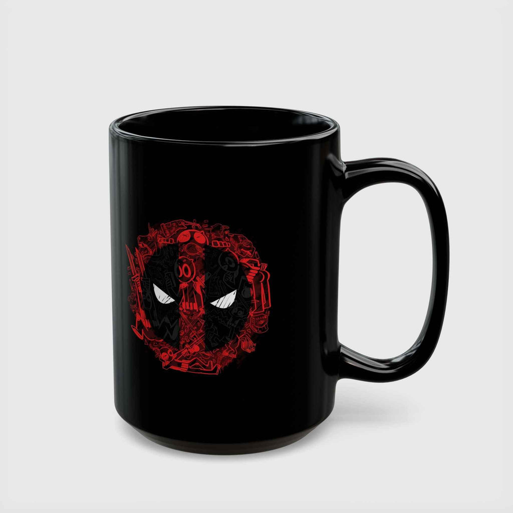 Wade Wilson Deadpool Symbol Ceramic Mug