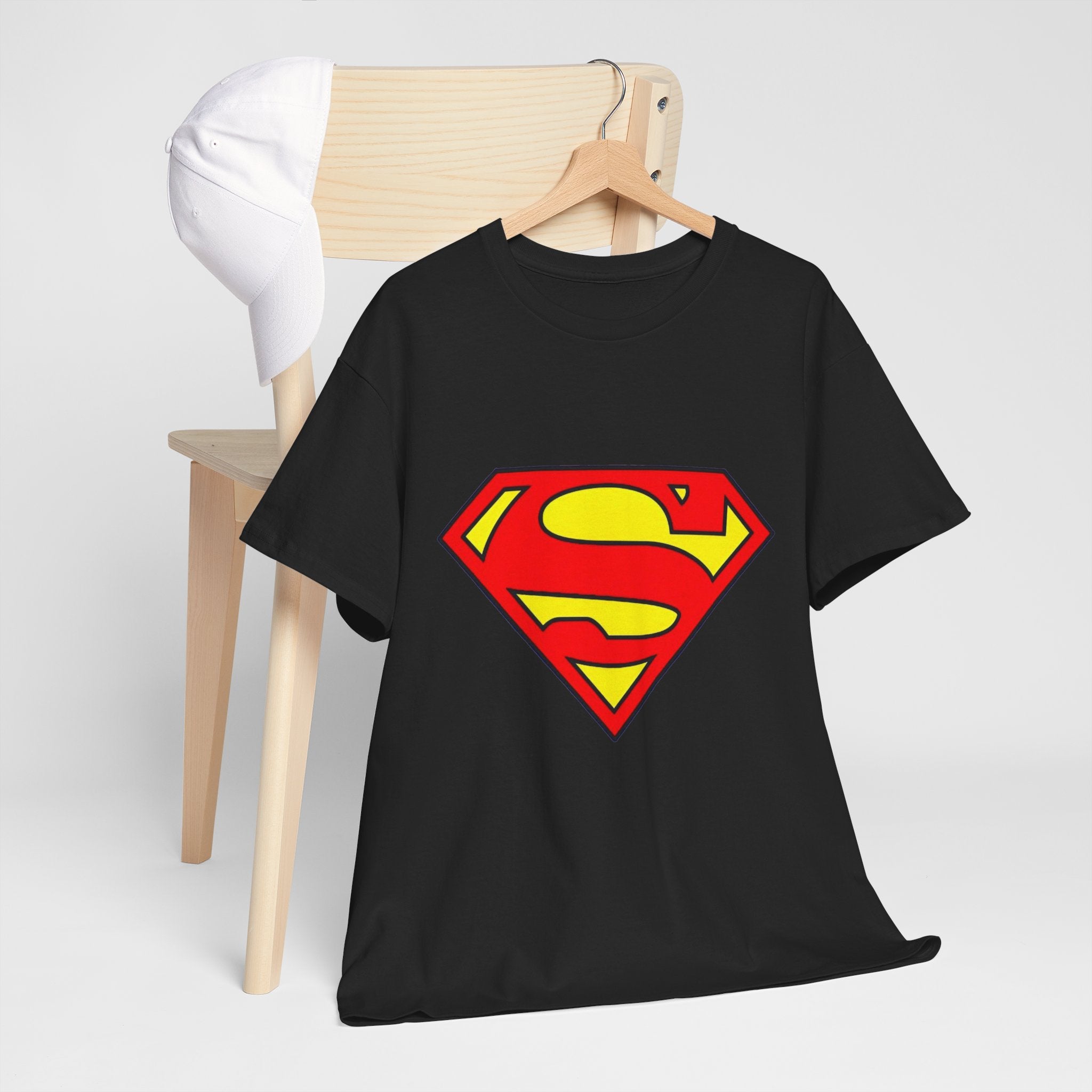 Classic Superman Shield Logo Unisex T-Shirt — Man of Steel "S" Emblem Tee