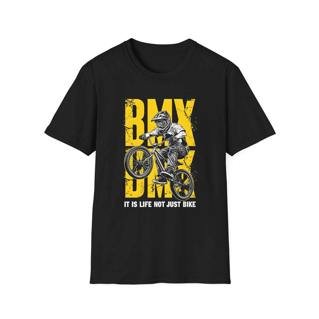 BMX Biker Unisex T-Shirt, BMX Tee, Cool Biker Shirt, Softstyle Shirt, Gift for Biker