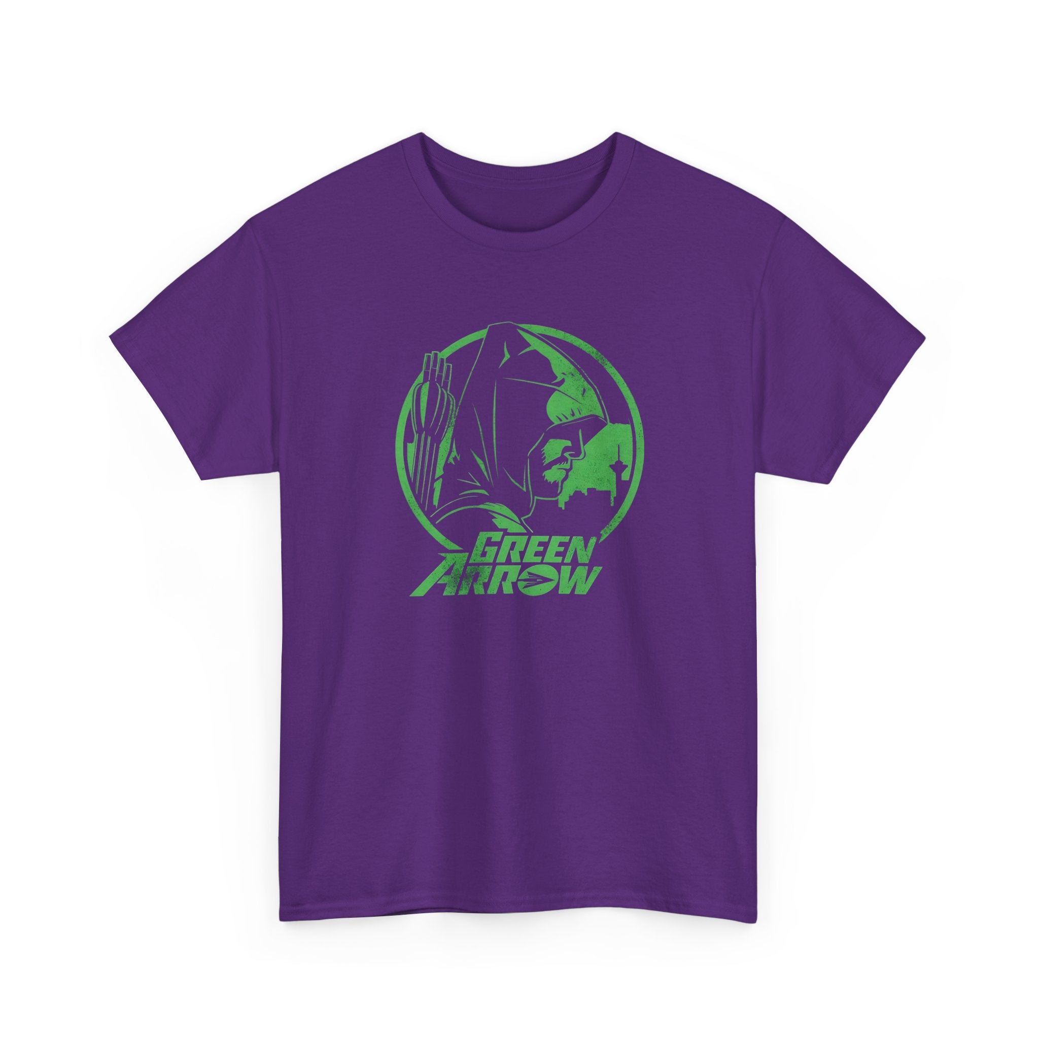 DC Green Arrow Graphic Tee — Oliver Queen - The Arrow Archer Logo T-Shirt