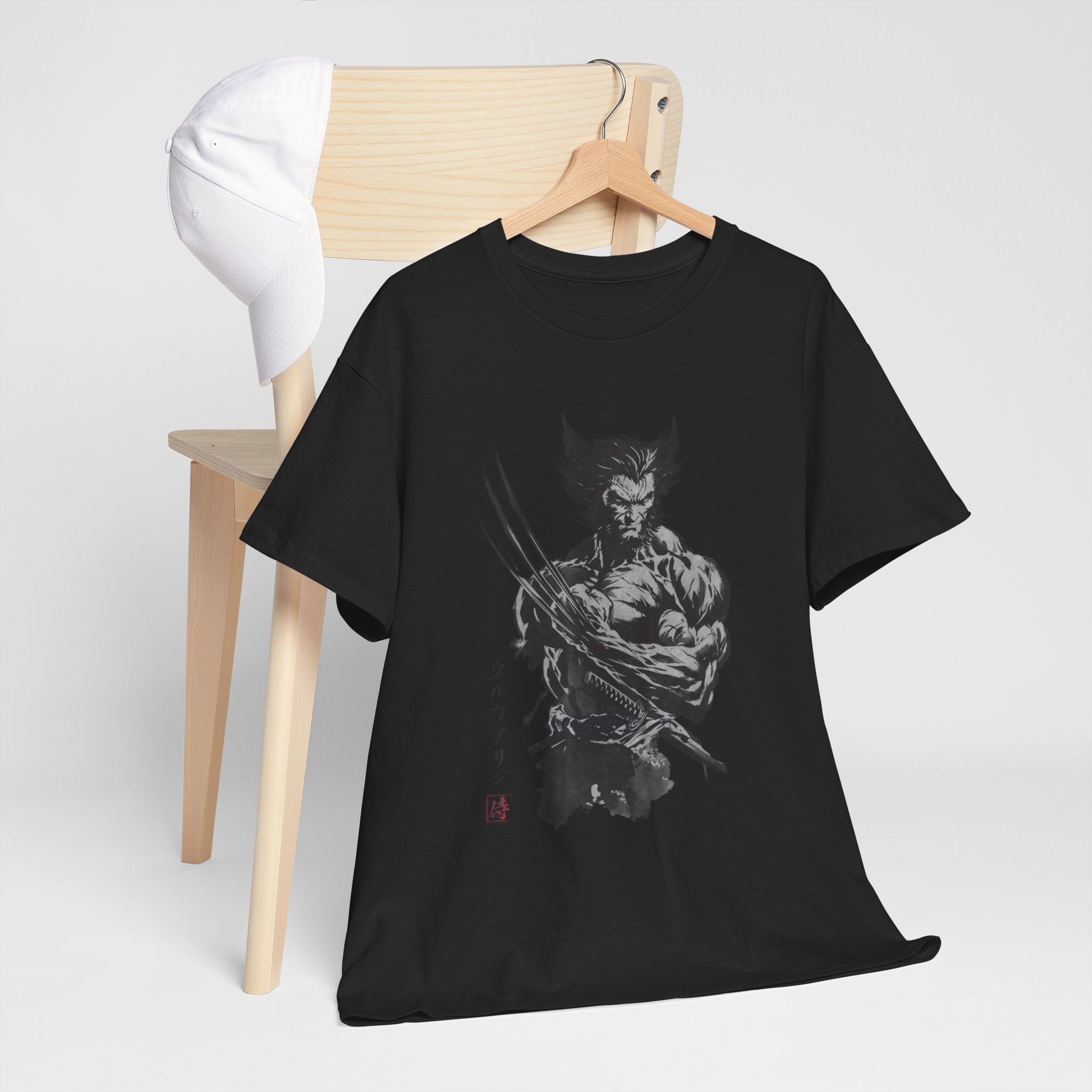 Wolverine Samurai T-Shirt – Marvel Inspired Japanese Style Unisex Tee