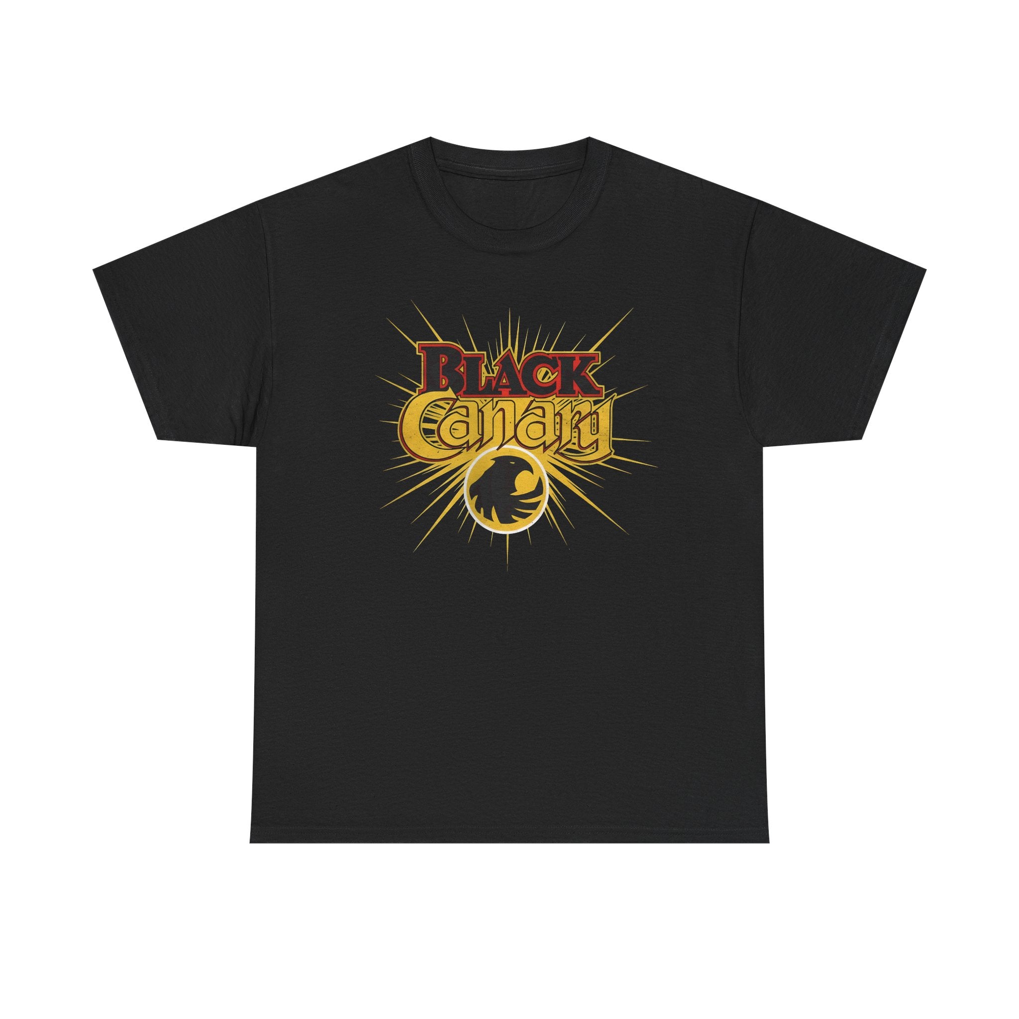 Black Canary Logo T-Shirt — Dinah Lance Justice Society of America Tee