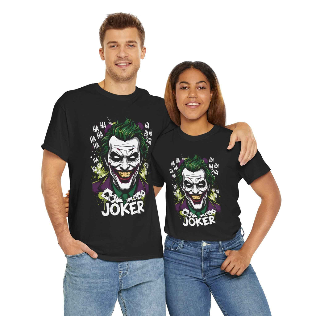 Joker Villain "HA HA HA" Comic Art Unisex T-Shirt