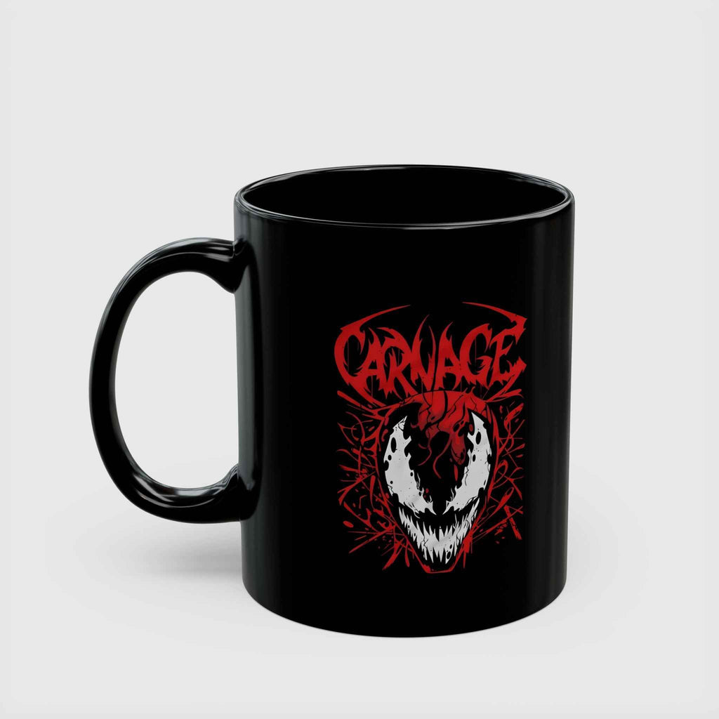 Chaotic Carnage Symbiote Metal Grunge Coffee Mug