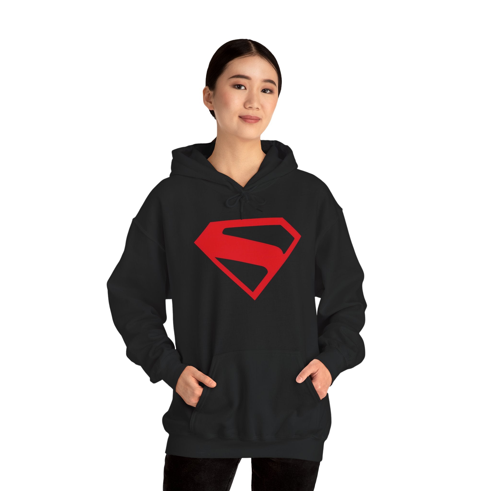 Kingdom Come Superman Logo Hoodie — Vintage Brandon Routh S Shield Sweatshirt