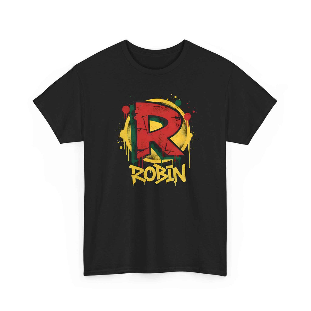 Robin Boy Wonder Graffiti R Logo Unisex T-Shirt