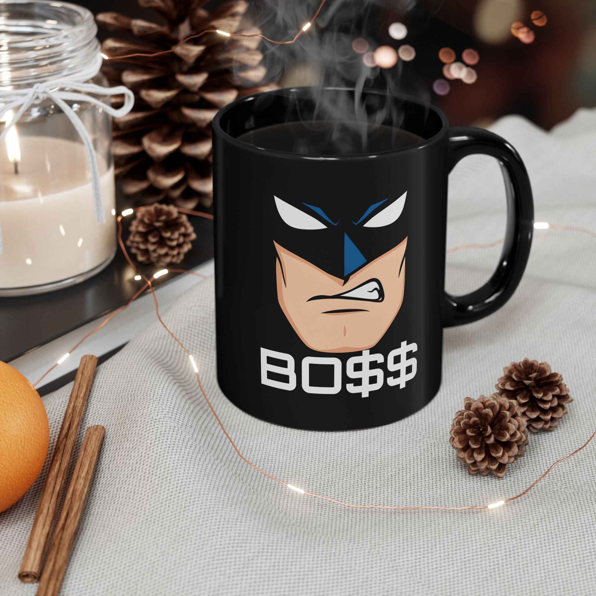Batman Grumpy BOSS Office Humor Coffee Mug