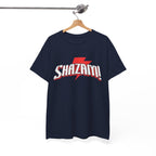Shazam! Lightning Logo T-Shirt — Retro Comic Superhero Tee