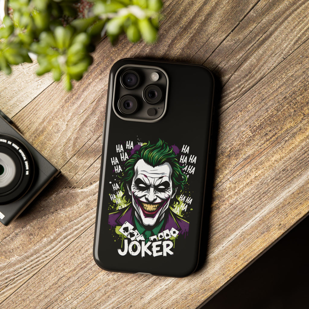 Joker "Bad Joke" DC Villain Hard Case for iPhone 17, 17 Air, 17 Pro Max, 16, 15, 14