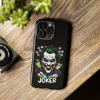 Joker "Bad Joke" DC Villain Hard Case for iPhone 17, 17 Air, 17 Pro Max, 16, 15, 14