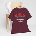 Batman & Robin 1997 Red Bat Emblem T‑Shirt - Batfamily shirt - George Clooney 90s Batman movie shirt