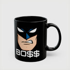 Batman Grumpy BOSS Office Humor Coffee Mug - Drkheroz