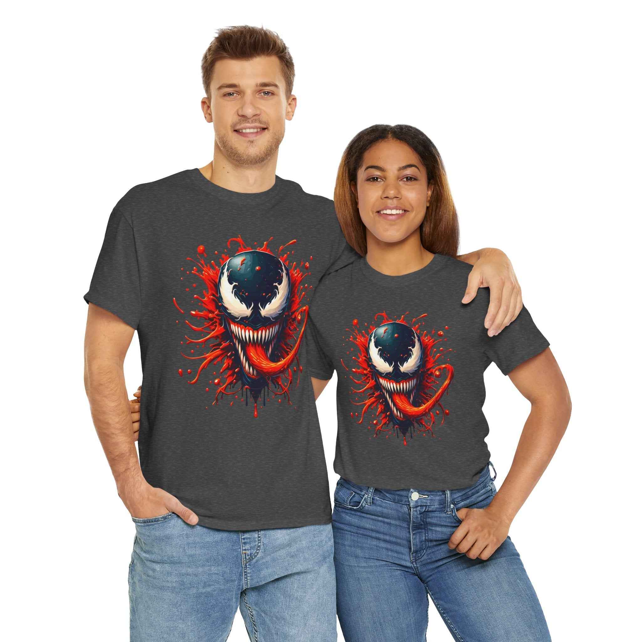 Venom Strike Blood Burst Symbiote Unisex Graphic T-Shirt