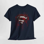 Superman Bloody S Shield Sacrifice Black Unisex T-Shirt
