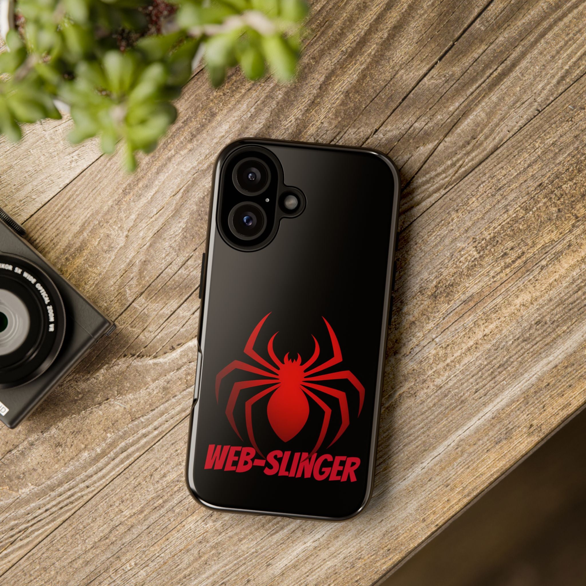 Red Spiderman Hard iPhone Case