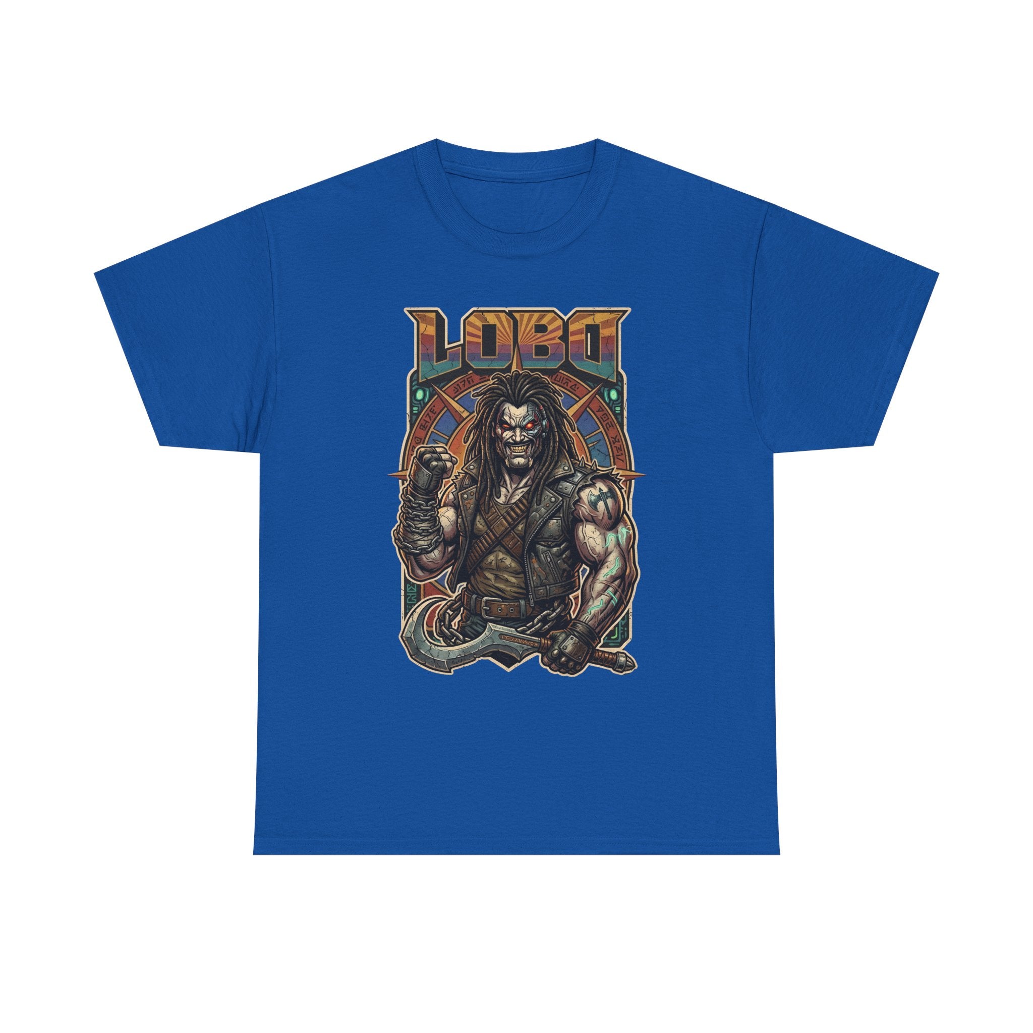 Lobo Warrior Graphic Tee – Jason Momoa’s DCU Czarnian Bounty Hunter T‑Shirt