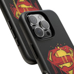 Superman Graphiti Hard iPhone Case