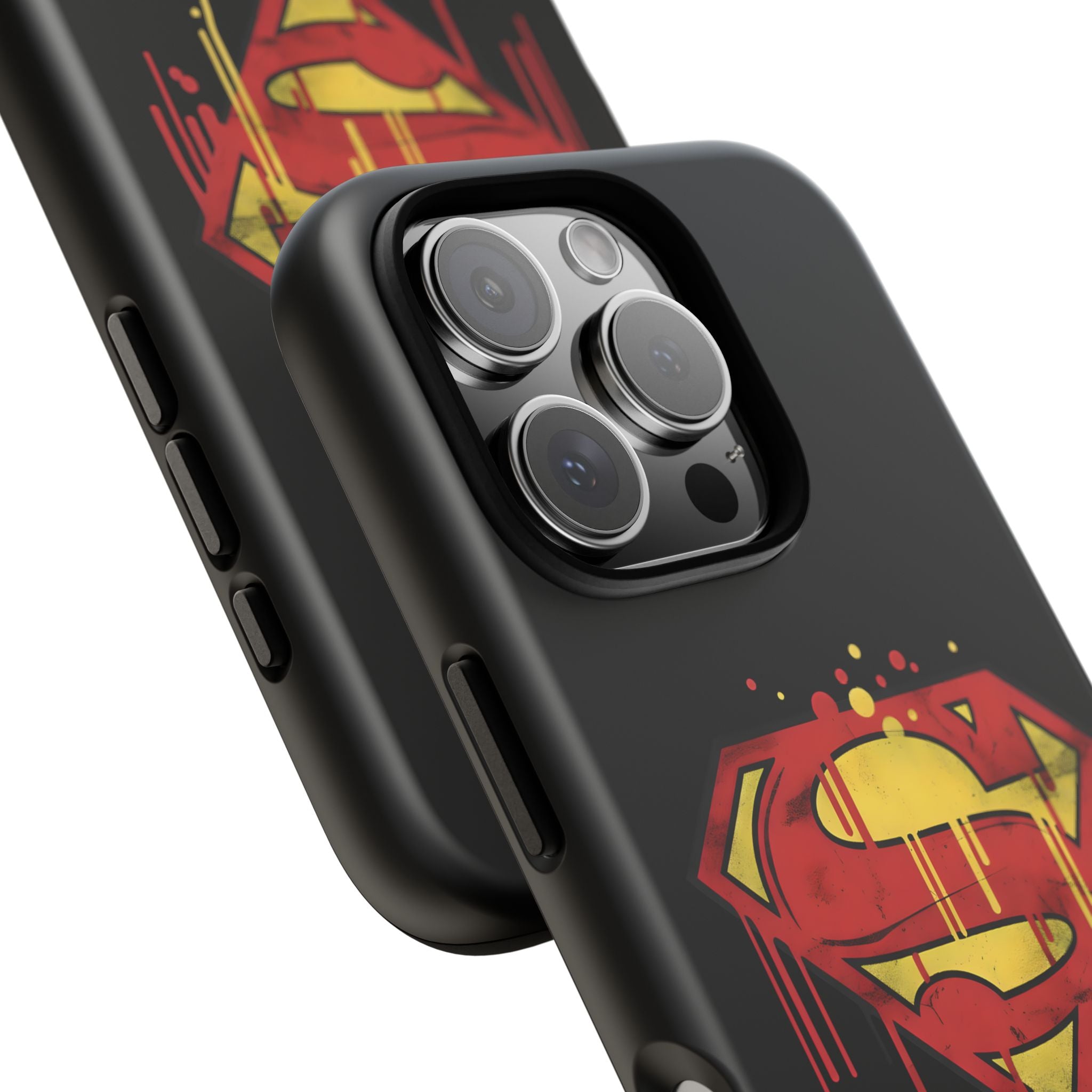 Superman Graphiti Hard iPhone Case