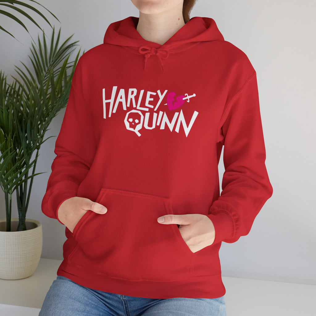 Harley Quinn Mad Love Graphic T‑Shirt – Skull Heart Edition