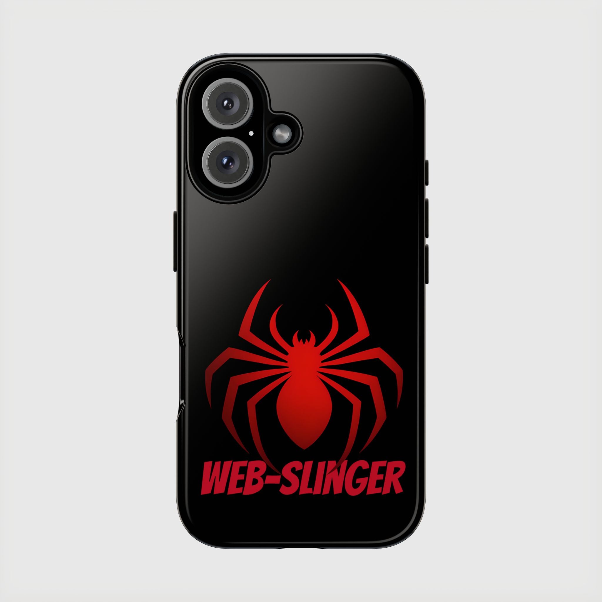 Red Spiderman Hard iPhone Case - Drkheroz