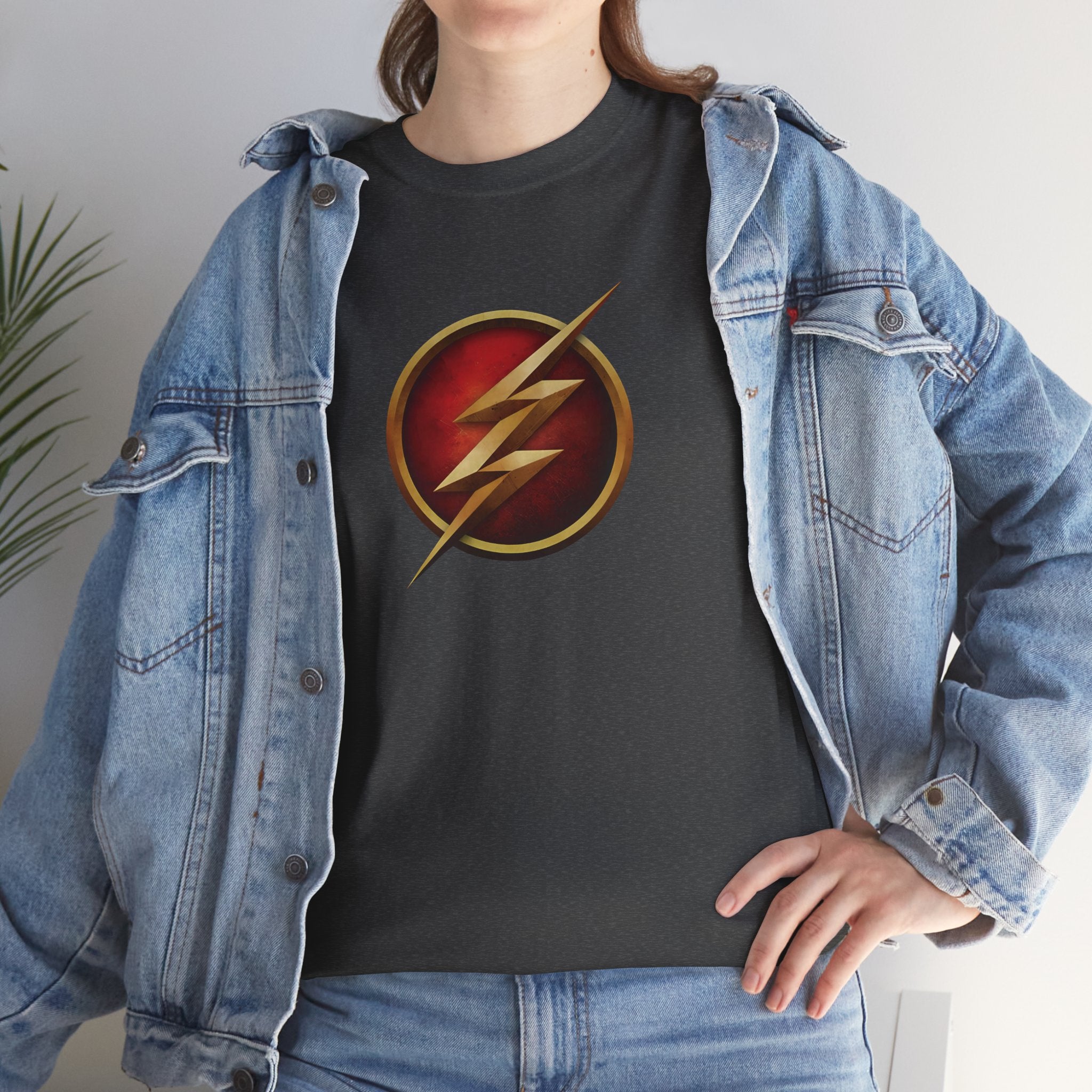 DC Flash Unisex T-shirt - Flashpoint & Classic Bolt Graphic Tee - Speed Force Apparel - Premium 100% Cotton Superhero Tee