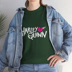 Harley Quinn Skull Heart Shirt – DC Comics Villain Graphic Tee