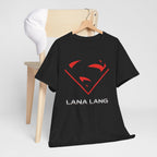 Superwoman Red Shield Graphic T-Shirt — Lana Lang Prime Earth Superwoman Logo Tee