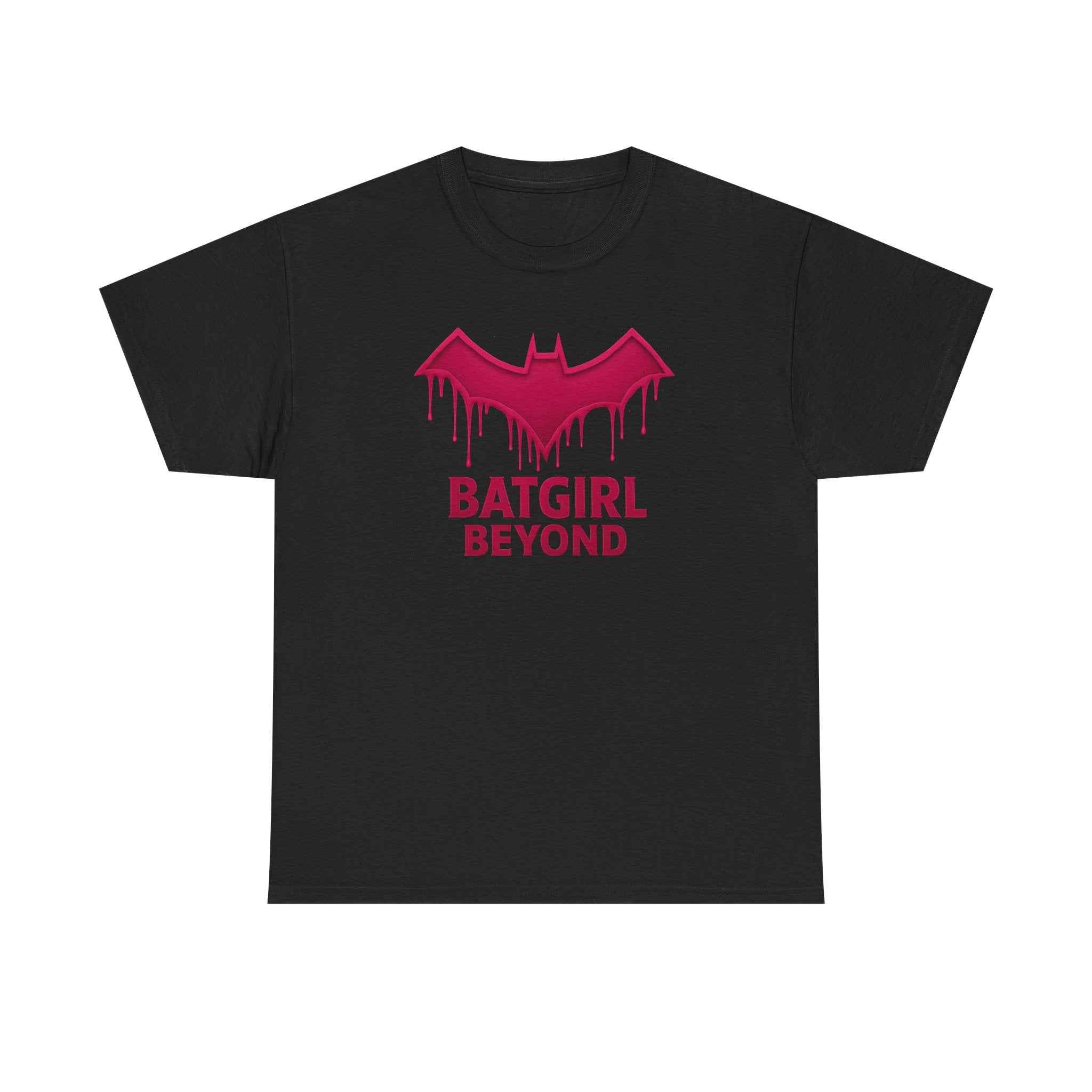 Beyond The Edge Batgirl Neon Grunge Unisex T-shirt