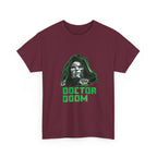 Doctor Doom Retro Green Villain Portrait T-Shirt — Avengers Graphic Tee