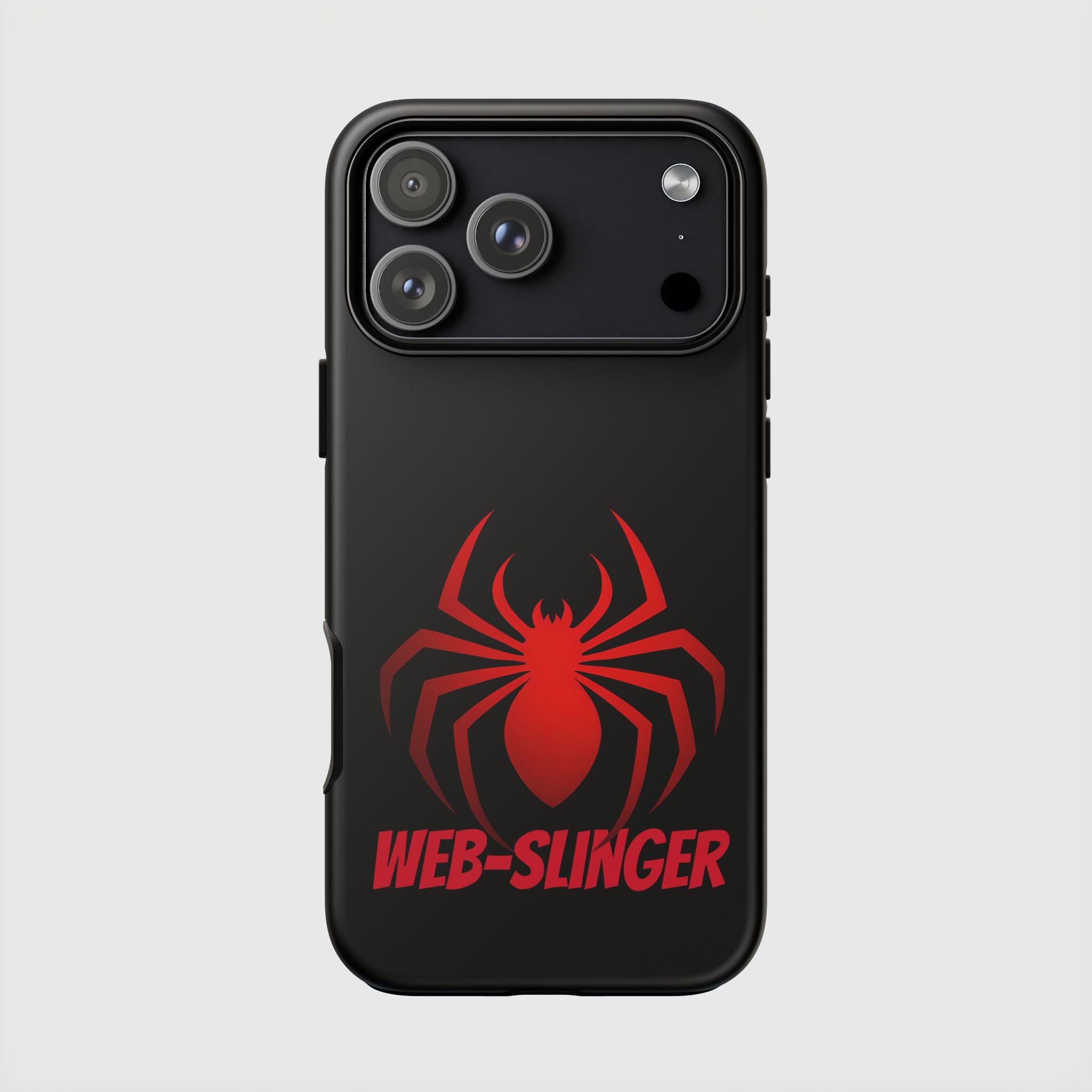 Red Spiderman Hard iPhone Case - Drkheroz