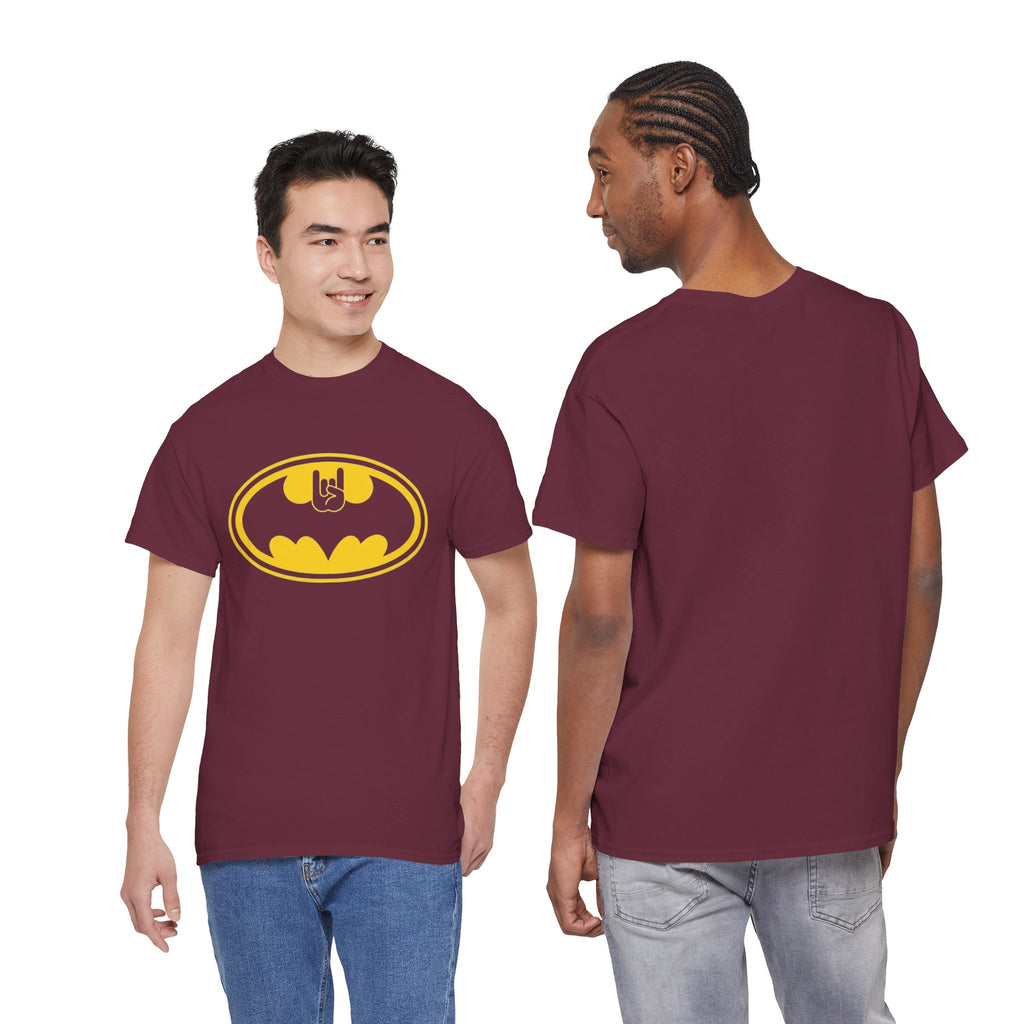 Batman Classic Rock And Roll Logo Unisex Premium T-Shirt