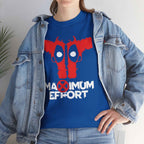 Deadpool "Maximum Effort" Gun Eyes Unisex Graphic Tee