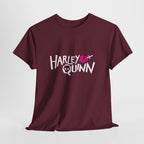Harley Quinn Skull Heart Shirt – DC Comics Villain Graphic Tee