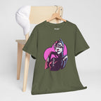 Catwoman Neon Heart Retro Comic T-Shirt — Catwoman Anti-Hero Tee
