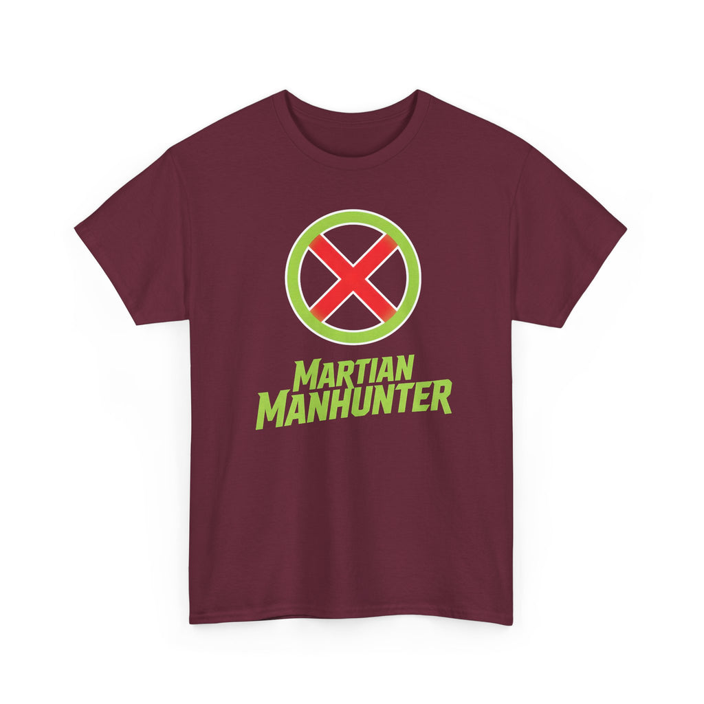 Justice League Martian Manhunter T-Shirt — J'onn J'onzz DC Superhero Cotton Tee