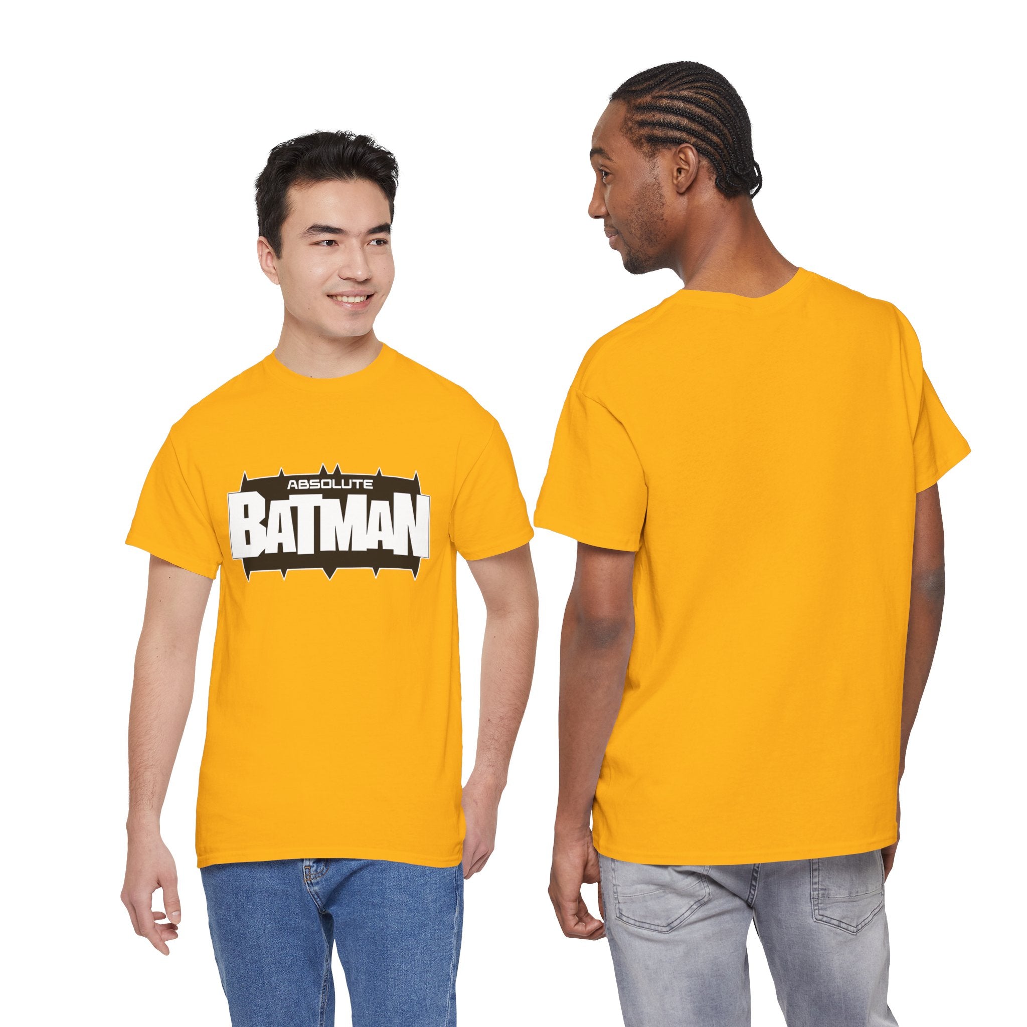 Absolute Batman Logo Unisex T-Shirt – DC Absolute Universe Gotham Knight Heavy Bat Graphic Tee