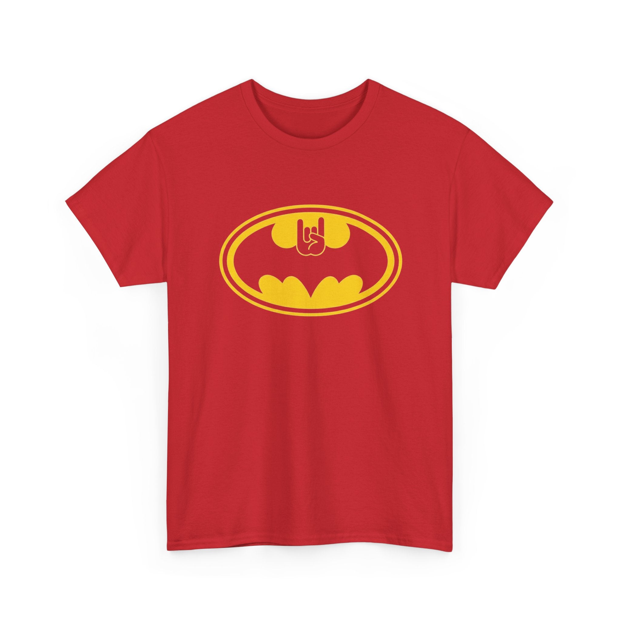 Batman Classic Rock And Roll Logo Unisex Premium T-Shirt
