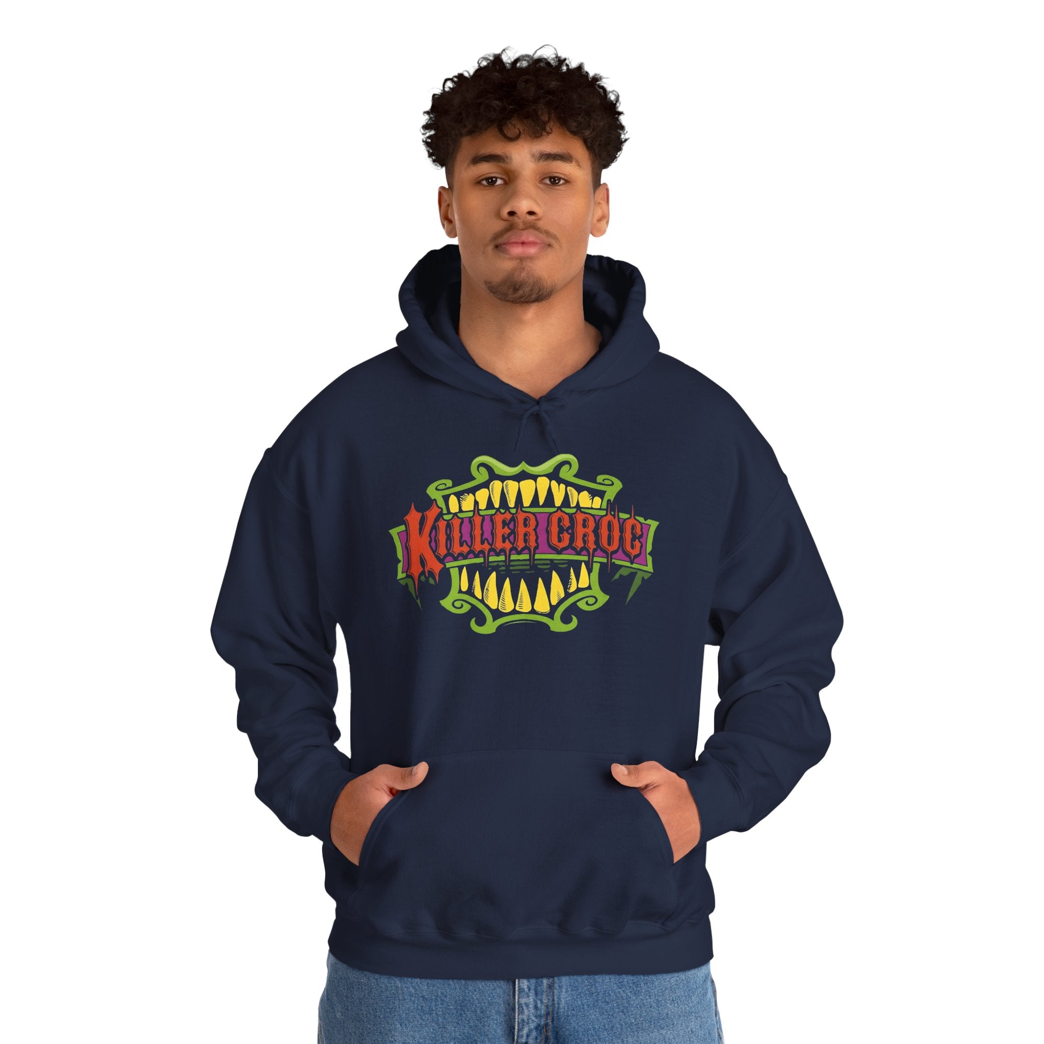 Monster of the Slums: Killer Croc Unleashed graphic Unisex Hoodie