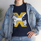 Wolverine vs Cyclops Vintage Graphic Tee — X‑Men Fan Shirt