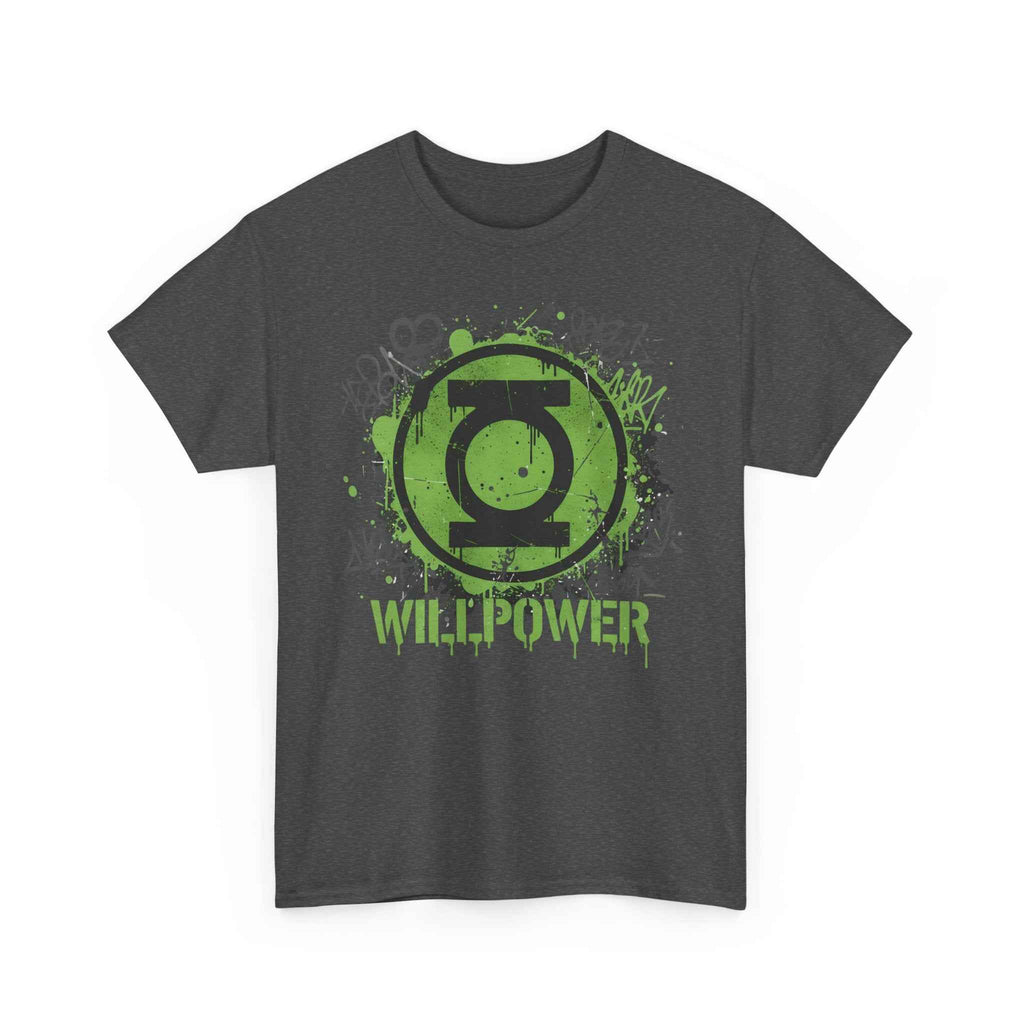 Green Lantern Willpower Graffiti Splatter Unisex T-shirt