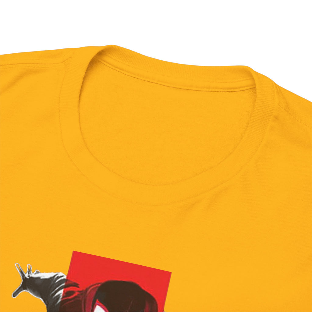 Marvel Miles Morales Spider-Man T-Shirt – Red Vertical Stripe Design | Premium Superhero Tee for Fans