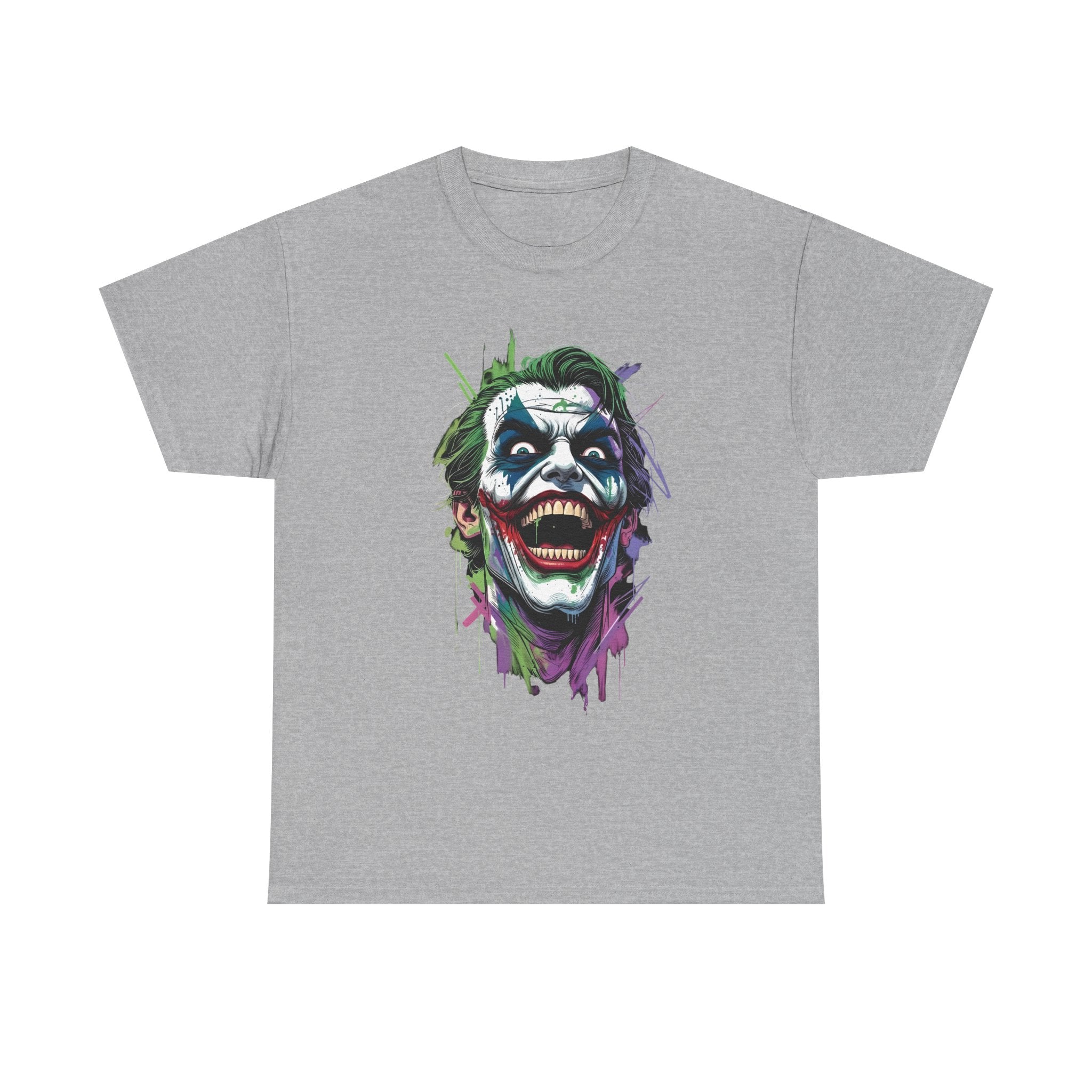 The Joker Streetwear Unisex Graphic Tee - Vintage DC Comics Joker Laugh T-Shirt