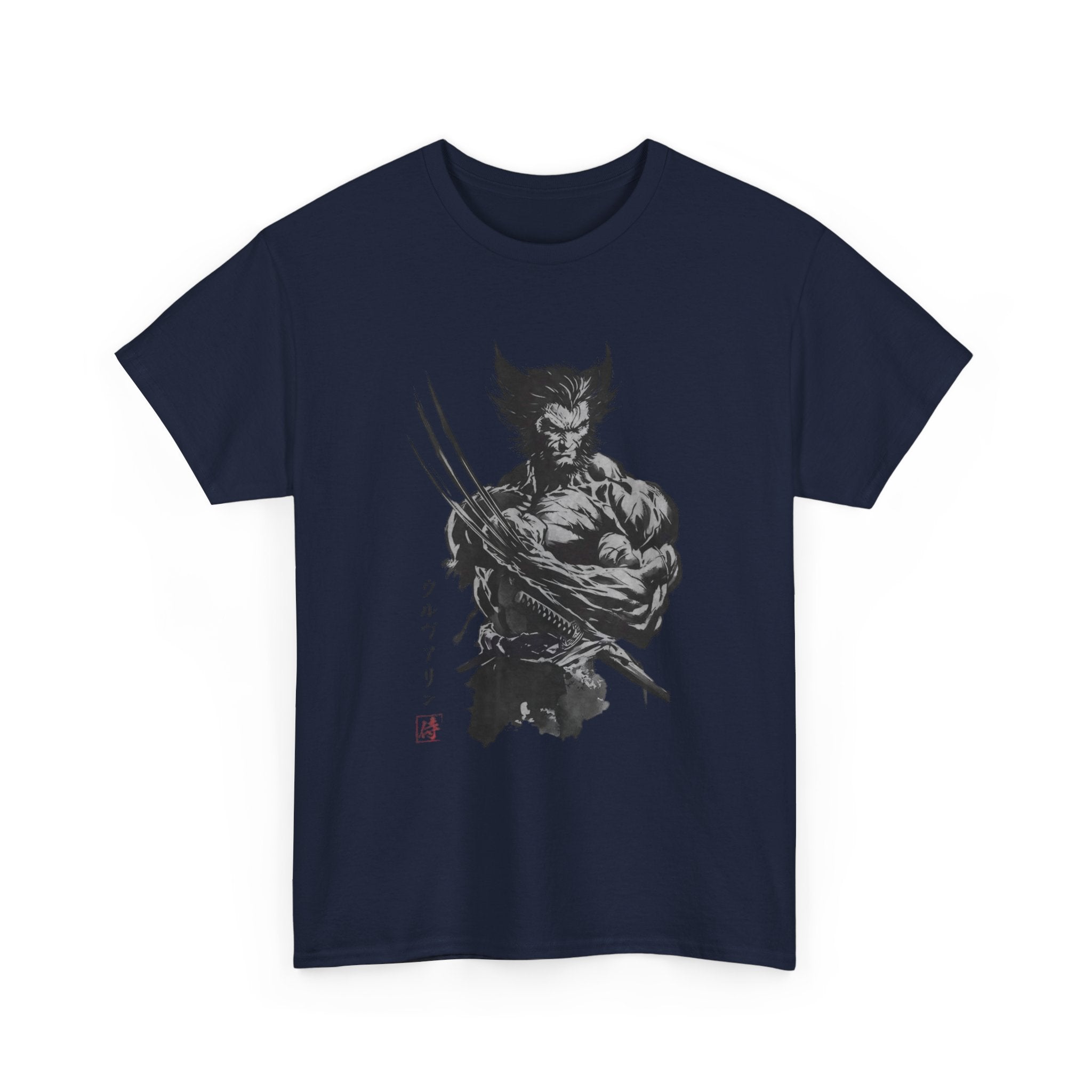 Wolverine Samurai T-Shirt – Marvel Inspired Japanese Style Unisex Tee
