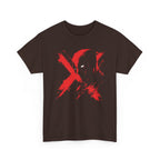 Deadpool Marvel Rivals Graphic Tee — Red X Masked Wade Wilson T-shirt