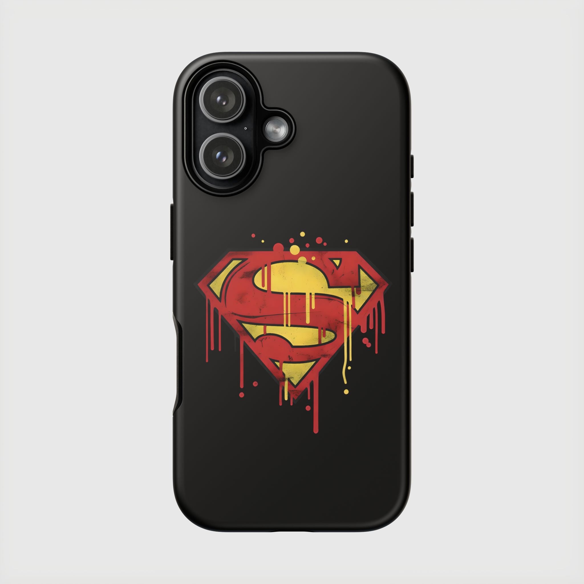 Superman Graphiti Hard iPhone Case - Drkheroz