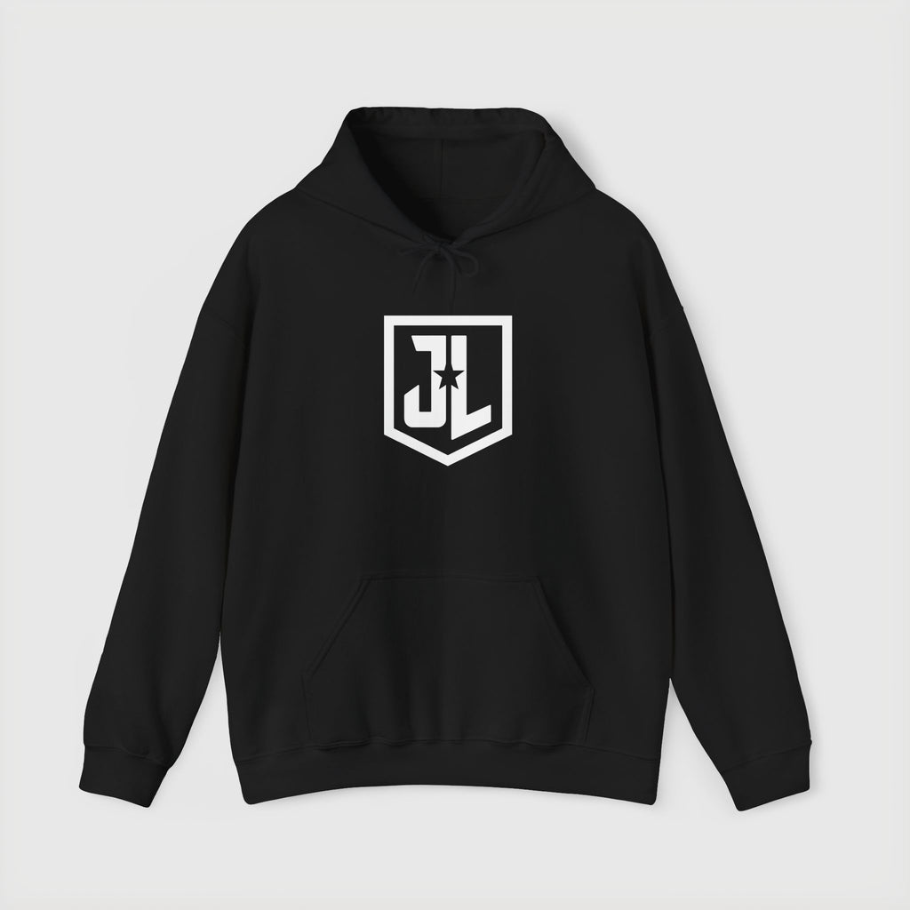 Justice League Shield Logo Hoodie — Minimalist DC Justice League 2017 Sweatshirt